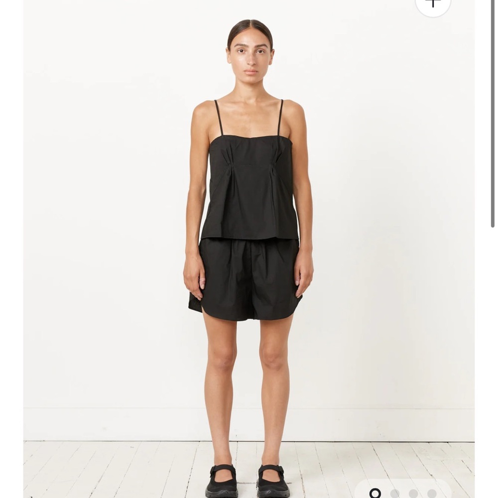 Deiji Studios' Pleat Set can be worn as a set or separately with a relaxed fit